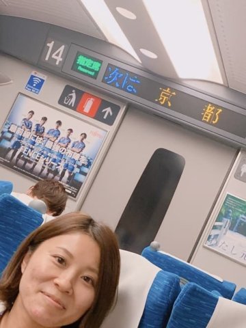 新幹線で京都へ