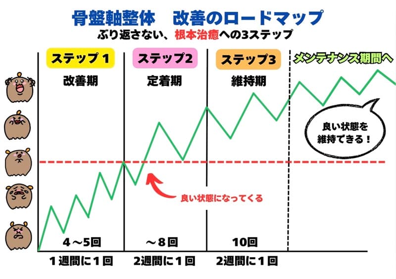 骨盤軸ロードマップ